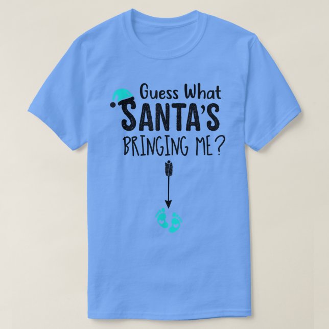 Ratet mal, was Santas mir bringt T-Shirt (Design vorne)