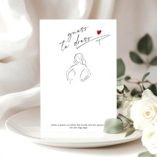 Ratet mal, wie das Kleid Minimalistisches Script B