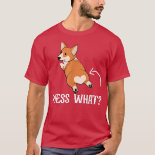 Ratet was Corgi Dog LoverCorgi Hintern Dog Liebhab T-Shirt