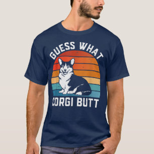 Ratet was Corgi Hintern Funny Dog Lover Corgi Vate T-Shirt