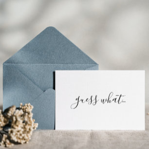 Ratet, was die Großeltern der Schwangerschaftskart Karte