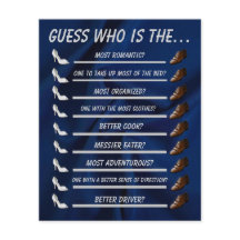 Ratet, wer Brautparty Hochzeitsspiel spielt