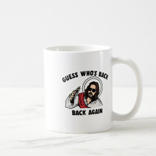 Ratet, wer wieder zurück Ostern lustigen Jesus Chr Kaffeetasse