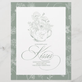 Ratet, wie viele Küsse das Brautparty-Spiel