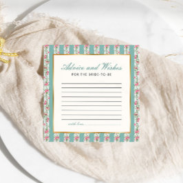 Ratgeber wünscht Liebe Shack Fisnce Brautparty Begleitkarte