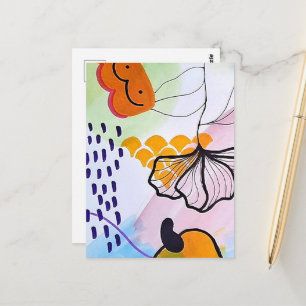 Ratgeberkarten - Farbige Illustration Postkarte