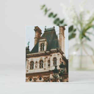 Rathaus, 4. Arrondissement, Paris - Frankreich Feiertagspostkarte