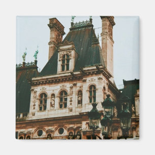 Rathaus, 4. Arrondissement, Paris - Frankreich Magnet