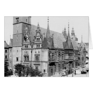Rathaus, Breslau Polen, c.1910