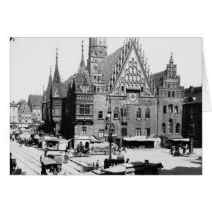 Rathaus, Breslau Polen, c.1910