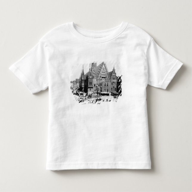 Rathaus, Breslau Polen, c.1910 Kleinkind T-shirt (Vorderseite)