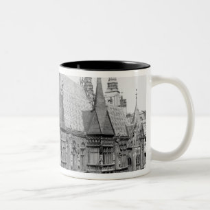 Rathaus, Breslau Polen, c.1910 Zweifarbige Tasse