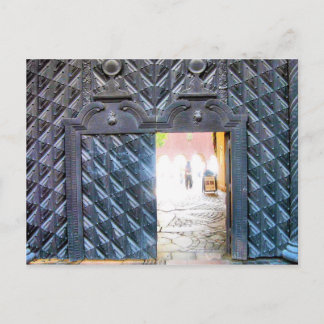 Rathaus-Eingang Postkarte