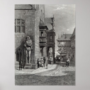 Rathaus, Halberstadt Poster