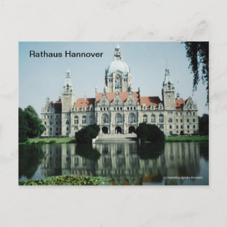 Rathaus Hannover Postkarte