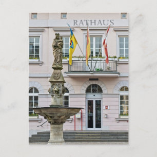 Rathaus in Remagen, Deutschland Postkarte