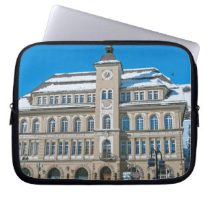 Rathaus in St. Moritz Laptopschutzhülle