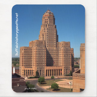 Rathaus-Mausunterlage des Büffel-NY Mousepad