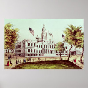 Rathaus, New York Poster
