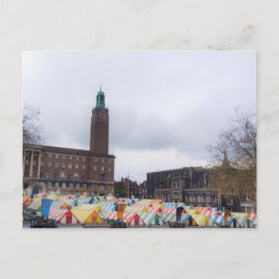 Rathaus Norwich Postkarte