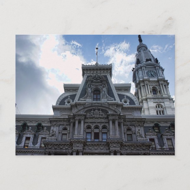 Rathaus Philadelphia Postkarte (Vorderseite)