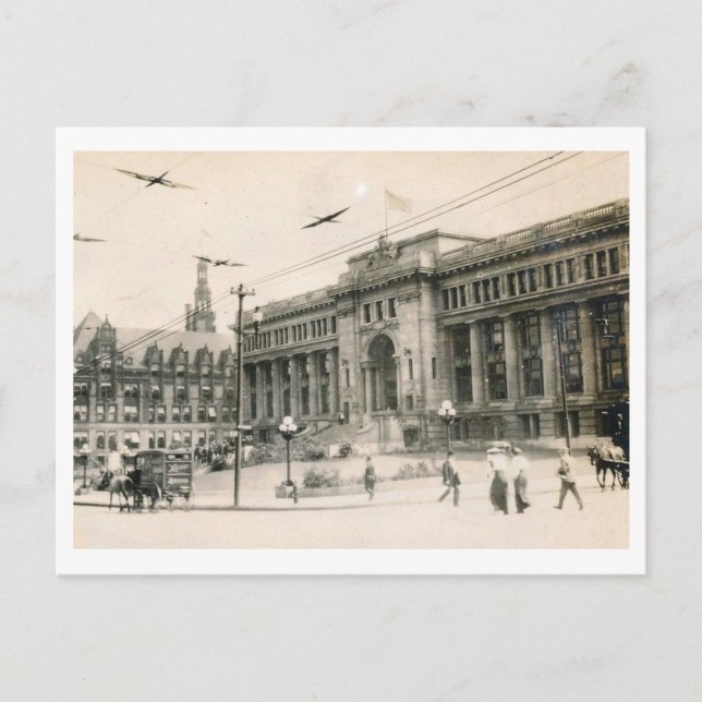 Rathaus, St. Louis, Missouri 1910 Vintag Postkarte (Vorderseite)