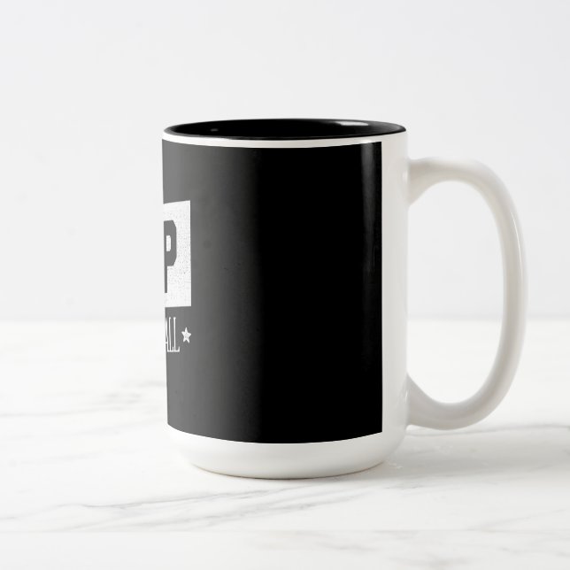 Rathaus-Tasse Zweifarbige Tasse (Rechts)