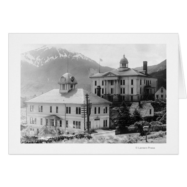 Rathaus und Gerichtsgebäude in Juneau (Vorderseite (Horizontal))
