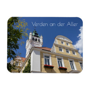 Rathaus, Verden an der Aller, Deutschland Magnet