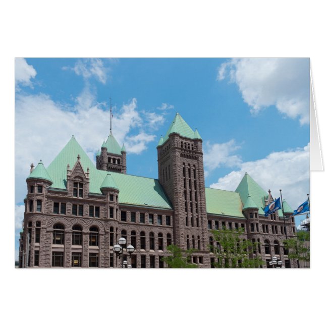 Rathaus von Minneapolis (Vorderseite (Horizontal))