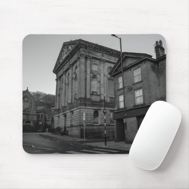 Rathaus von Todmorden Mousepad (Mit Mouse)