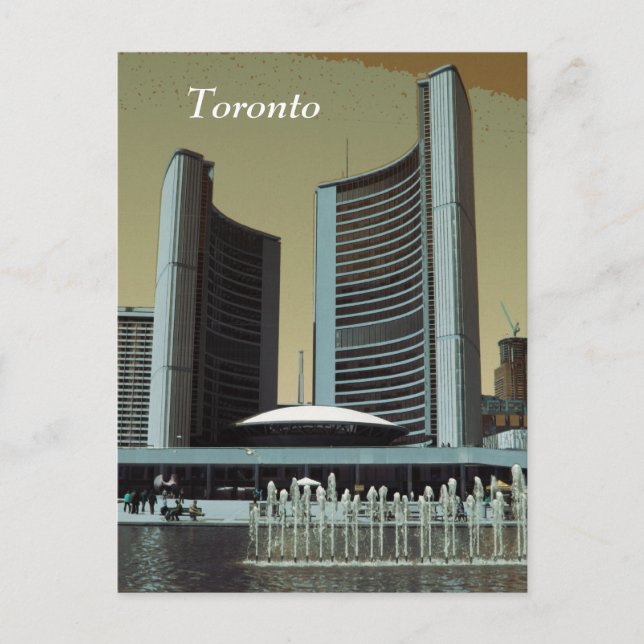 Rathaus von Toronto Postkarte (Vorderseite)