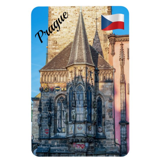 Rathauskapelle auf dem Altstädter Ring - Prag Magnet (Vertikal)