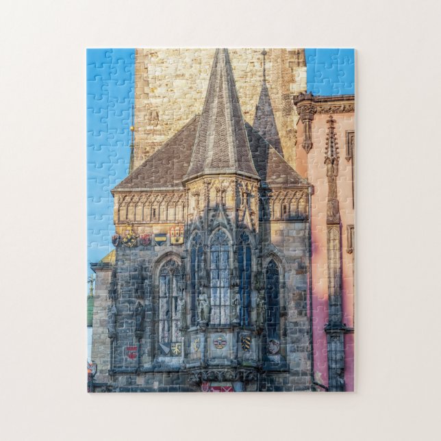 Rathauskapelle auf dem Altstädter Ring - Prag Puzzle (Vertikal)