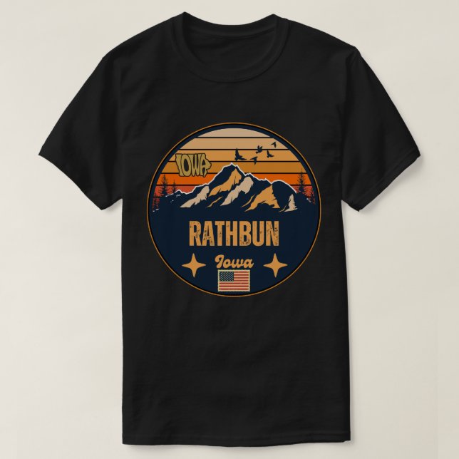 Rathbun, Iowa T-Shirt (Design vorne)