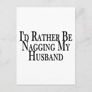 Rather Nag Husband Postkarte