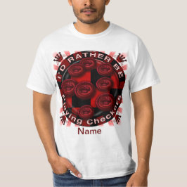 Rather Play Schachbretts T - Shirt