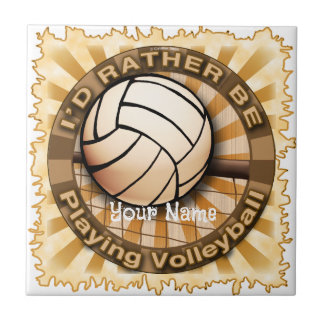 Rather Play Volleyball Fliese