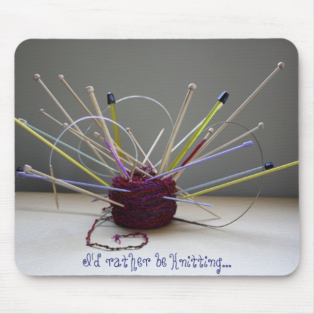Ratherbeknitting Mousepad (Vorne)