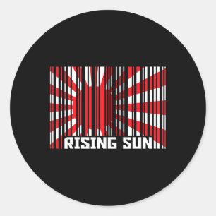 Rating Sun Karate Runder Aufkleber