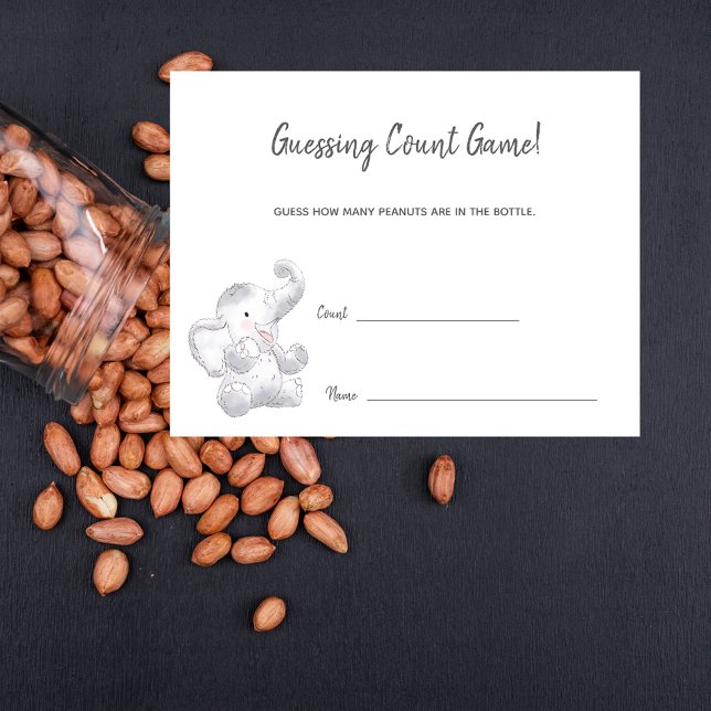 Ratings für Count Game Modern Baby Elephant Begleitkarte (Von Creator hochgeladen)