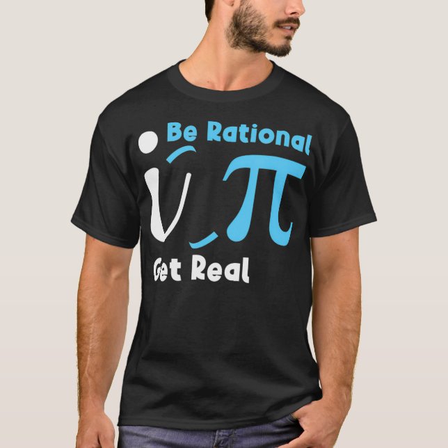 Rational Get Real Mathe Joke Statistik Puh Math T-Shirt (Vorderseite)