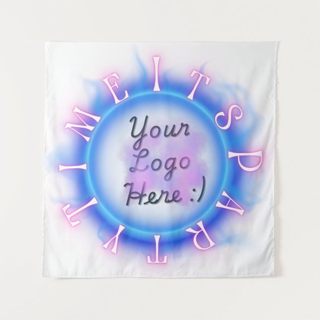 Rationalisierung des Party-Zeitrahmens Wandteppich (Vorderseite)