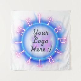 Rationalisierung des Party-Zeitrahmens Wandteppich