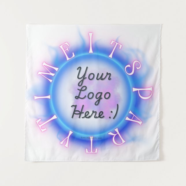 Rationalisierung des Party-Zeitrahmens Wandteppich (Vorderseite)