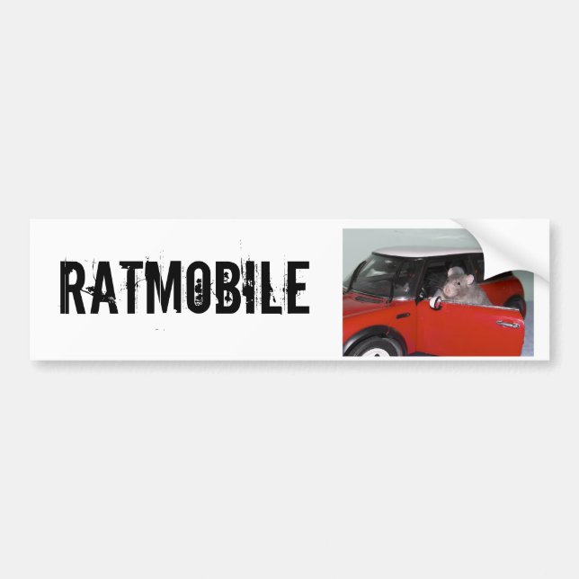 RATMOBILE AUTOAUFKLEBER (Vorne)