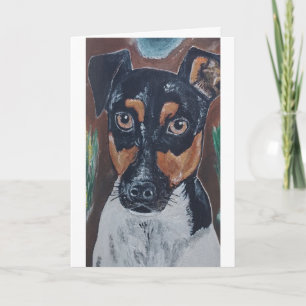 Ratonero in Canyon Malerei von Alfred Fox Karte