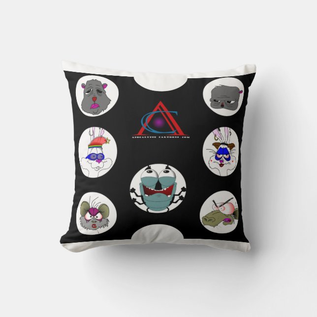 Rats & Friends Kissen (Vorderseite)