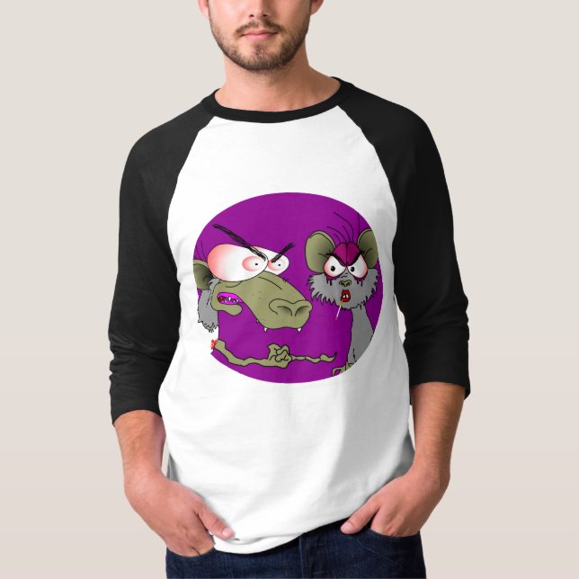 Rats Raglan Shirt (Vorderseite)