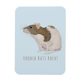 Rats Rock Agouti Magnet